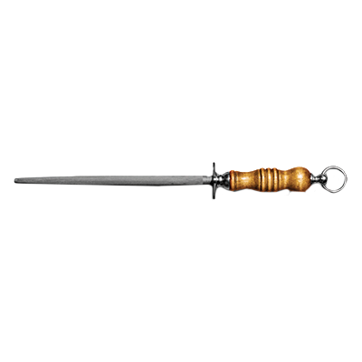 Dexter 7291 14" x 1/2" Butcher Steel with Hardwood Handle