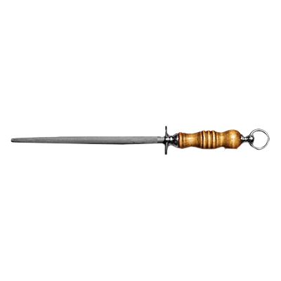Dexter 7291 14" x 1/2" Butcher Steel with Hardwood Handle