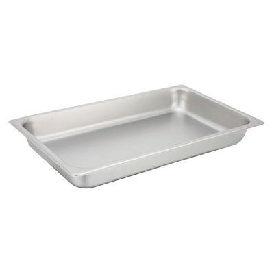 Winco SPF2 Full Size Stainless Steel Steam Table Pan