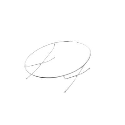 American Metalcraft GSOVL 20&quot; W x 14&quot; D x 4.75&quot; H Oval Stainless Steel Griddle Stand