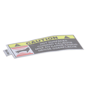 1001192 LABEL, CAUTION - HOT
