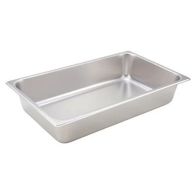Winco SPF4 Full Size Stainless Steel Steam Table Pan