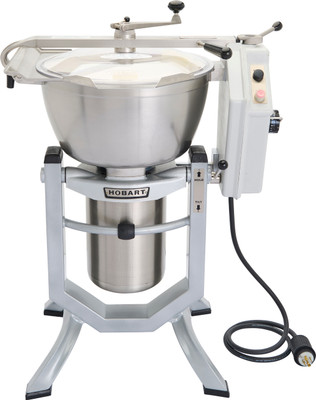 Hobart HCM450-20 Strainer Basket and Casters Cutter Mixer - 380/415 Volts