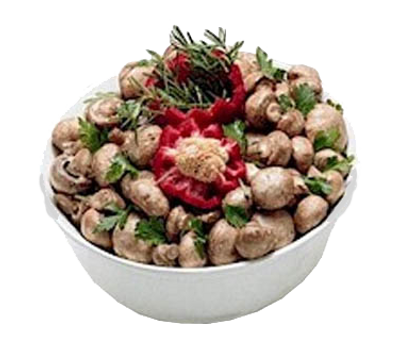 Bon Chef 9070BLK
 4 qt
 Ceramic
 Black
 Round
 Tulip Bowl