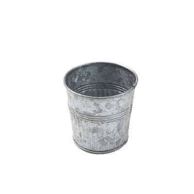 American Metalcraft GFC337 3.75&quot; 12 Oz. Steel Round French Fry Cup