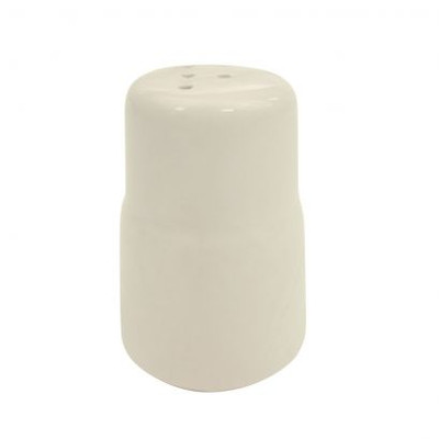 CAC China GAD-PS Bone White Porcelain Garden State Pepper Shaker (4 Dozen Per Case)