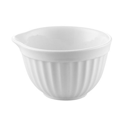 CAC China RKF-202 2 Oz. Super White Fluted Porcelain RKF Ramekin (4 Dozen Per Case)