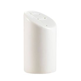 CAC China SHER-PS 1.75" Dia. Bone White Porcelain Round Sheer Pepper Shaker (4 Dozen Per Case)