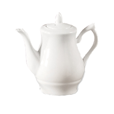 CAC China CN-SB 6 Oz. Super White Porcelain Accessories Soy Sauce Bottle (2 Dozen Per Case)