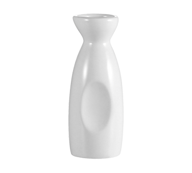 CAC China SHA-WP 7.5 Oz. Super White Porcelain Round Sushia Sake Pot (4 Dozen Per Case)