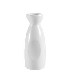 CAC China SHA-WP 7.5 Oz. Super White Porcelain Round Sushia Sake Pot (4 Dozen Per Case)