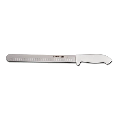 Dexter 24273 12" Duo-Edge Slicer with White Handle