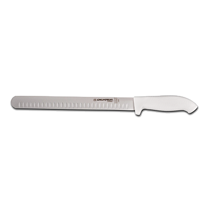 Dexter 24273 12" Duo-Edge Slicer with White Handle