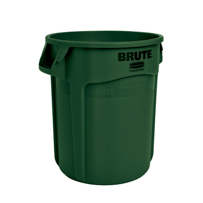 Rubbermaid FG262000DGRN 20 Gallon Dark Green ProSave BRUTE Container (6 Each Per Case)