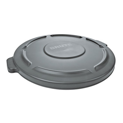 Rubbermaid FG263100GRAY Plastic Gray BRUTE Container Lid (6 Each Per Case)