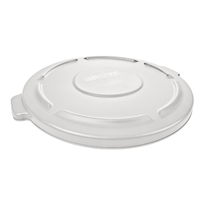 Rubbermaid FG264560WHT Plastic White BRUTE Container Lid (4 Each Per Case)