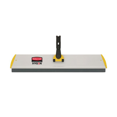 Rubbermaid FGQ57000YL00 Flat Aluminum Yellow Hygen Quick Connect Squeegee Frame (6 Each Per Case)