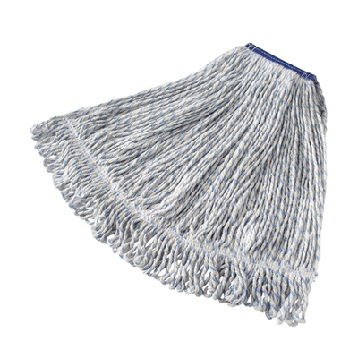 Rubbermaid FGD51306WH00 1" Wide Band Large White Super Stitch Finish Mop Head