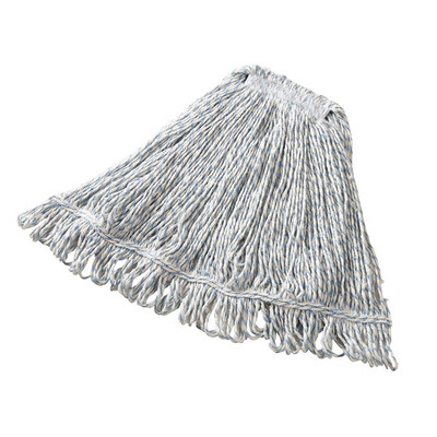 Rubbermaid FGD51306WH00 1" Wide Band Large White Super Stitch Finish Mop Head