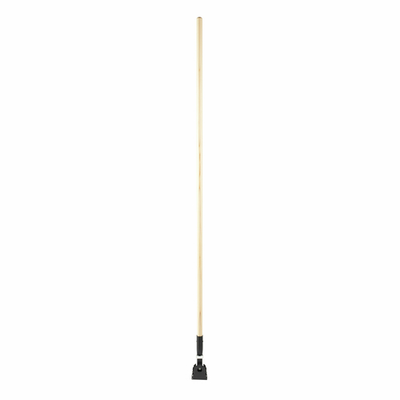 Rubbermaid FGM116000000 60&quot; L Wood Snap-On Dust Mop Handle