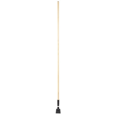 Rubbermaid FGM116000000 60" L Wood Snap-On Dust Mop Handle
