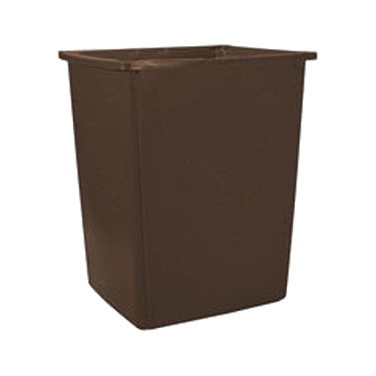 Rubbermaid FG256B00BRN 56 Gallon Brown Glutton Container (4 Each Per Case)