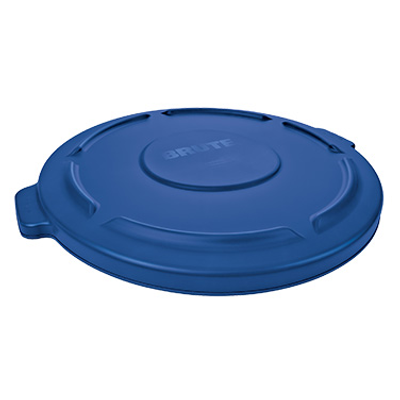 Rubbermaid FG263100BLUE Blue BRUTE Container Lid (6 Each Per Case)