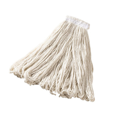 Rubbermaid FGE43800WH00 Looped-end 24 oz. White Rayon Mop Head
