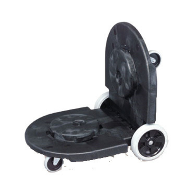 Rubbermaid FG264600BLA 200 Lbs. Black Tandem BRUTE Dolly