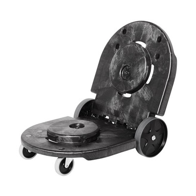 Rubbermaid FG264600BLA 200 Lbs. Black Tandem BRUTE Dolly