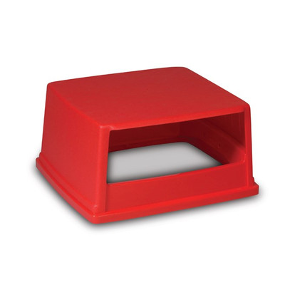 Rubbermaid FG256V00RED Red Glutton Hooded Top without Doors