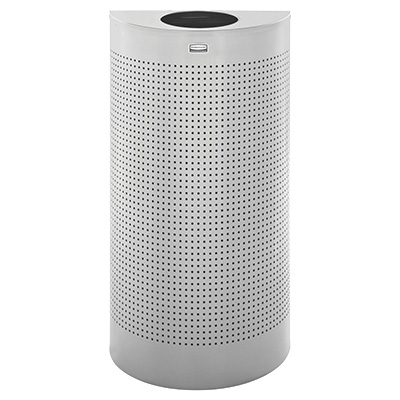 Rubbermaid FGSH12EPLSM 12 Gallon Silhouette Indoor Receptacle