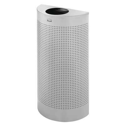 Rubbermaid FGSH12EPLSM 12 Gallon Silhouette Indoor Receptacle