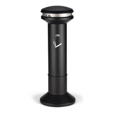 Rubbermaid FG9W3400BLA Smoking Receptacle