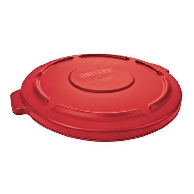 Rubbermaid FG264560RED Plastic Red BRUTE Container Lid (4 Each Per Case)