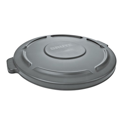 Rubbermaid FG260900GRAY Gray BRUTE Container Lid (6 Each Per Case)