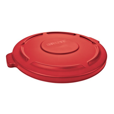 Rubbermaid FG261960RED Red BRUTE Container Lid (6 Each Per Case)