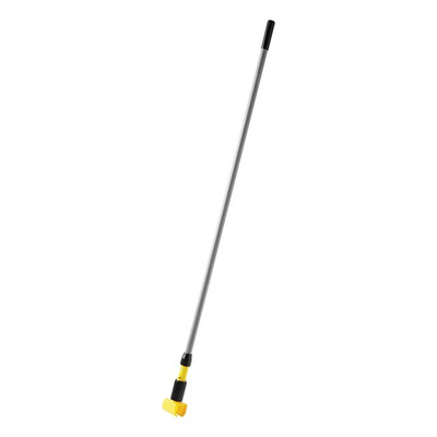 Rubbermaid FGH24600GY00 60" L Fiberglass with Yellow Plastic Head Gripper Wet Mop Handle