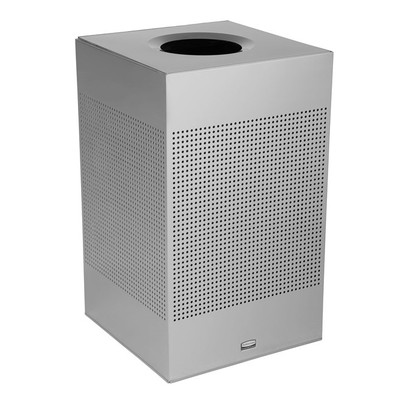 Rubbermaid FGSC18SSPL 20 Gallon Stainless Steel Silhouette Indoor Receptacle