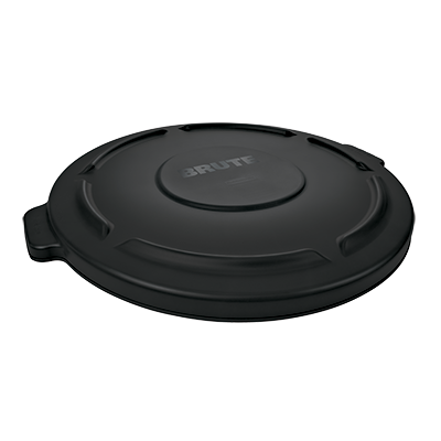 Rubbermaid FG261960BLA Plastic Black BRUTE Container Lid (6 Each Per Case)