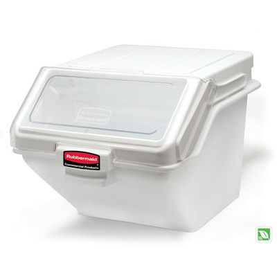 Rubbermaid FG9G5800WHT 23.5" L x 19.2" W x 16.88" H White ProSave Safety Storage Bin