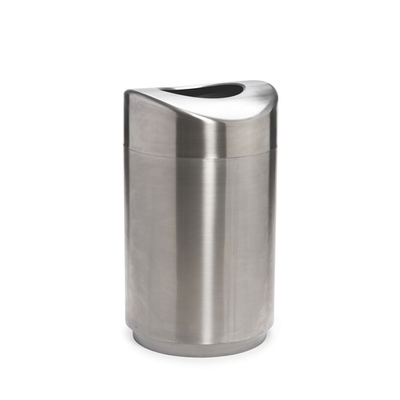 Rubbermaid FGR2030SSPL 30 Gal. Stainless Steel Fire Safe Eclipse Indoor Container