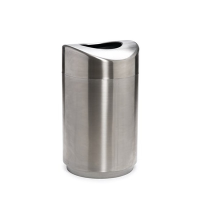 Rubbermaid FGR2030SSPL 30 Gal. Stainless Steel Fire Safe Eclipse Indoor Container