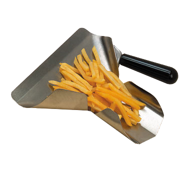 American Metalcraft FFSR1 Stainless Steel Plastic Handle French Fry Scoop