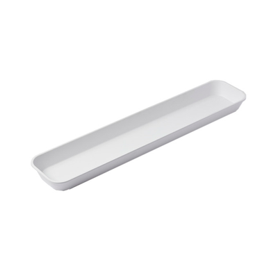 American Metalcraft MTW6 29.75" W White Rectangle Endurance Market Tray