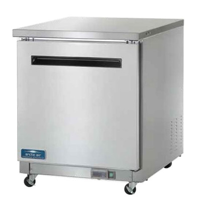 Arctic Air AUC27R 27.88" W One-Section Undercounter Refrigerated Work Top Counter