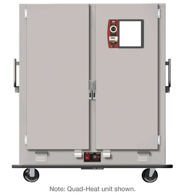 Metro MBQ-200D 200 Covered Plates Insulated Heated Banquet Cabinet - 120 Volts