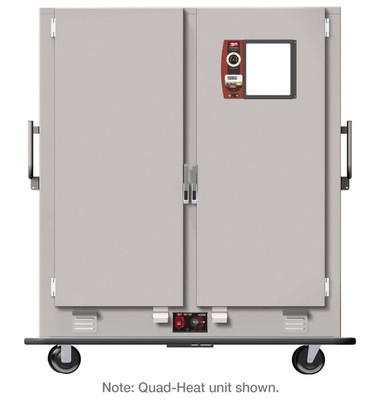 Metro MBQ-200D 200 Covered Plates Insulated Heated Banquet Cabinet - 120 Volts