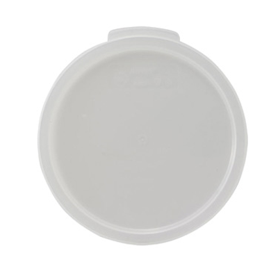 Winco PPRC-68C White Round Polypropylene Cover Only