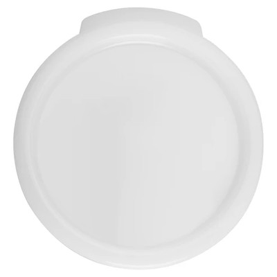 Winco PPRC-68C White Round Polypropylene Cover Only
